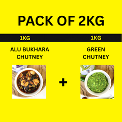 Alu Bukhara Chutney, Green Chutney