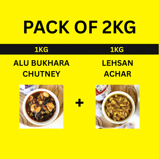 Alu Bukhara Chutney, Lehsan Achar