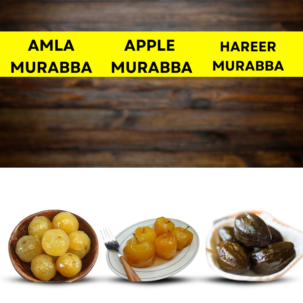 Amla, Apple & Hareer Murabba