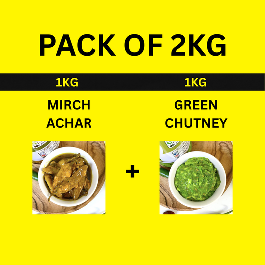 Mirch Achar, Green Chutney