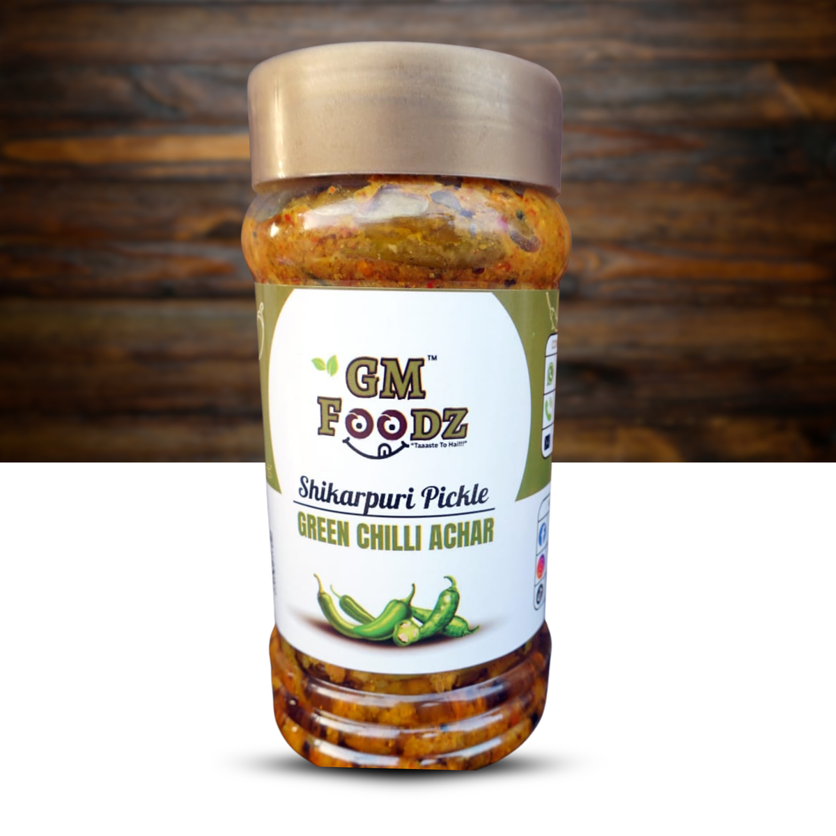 (1 kilo)  Mirch Achar.