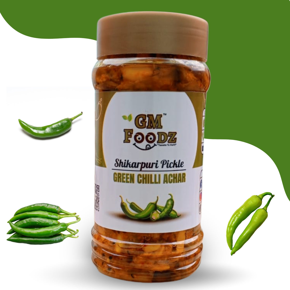 (1 kilo)  Mirch Achar.