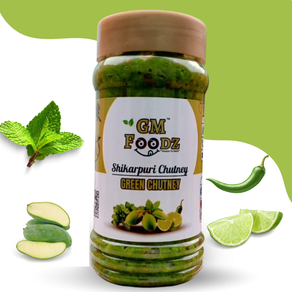 (1 kilo)  Green Chutney