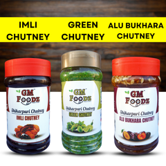 Imli, Green & Alu Bukhara Chutney